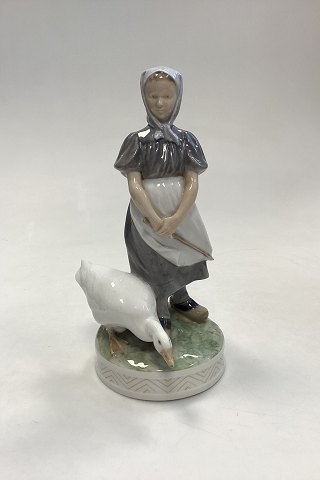 Royal Copenhagen Figur - Gåsepige No. 527