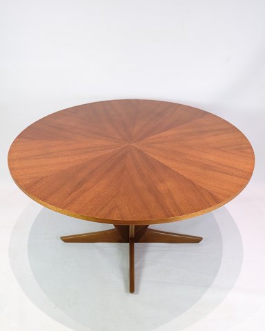 Sofabord – Rundt – Teak – Holger Georg Jensen – Kubus – 1960’erne
