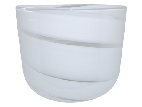 Holmegaard
Stor unika urtepotte med hvide striber af Torben Jørgesen