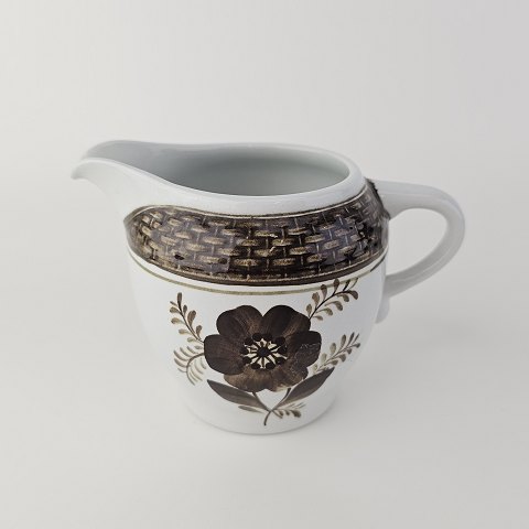 Aluminia flødekande956Tranquebar brun7,5 cm