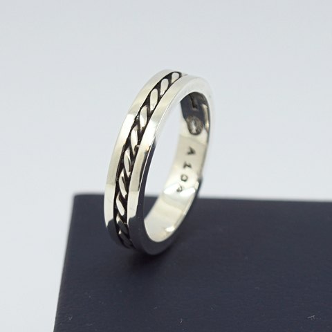 Georg Jensen; Ring in sterling silver, no. A106
