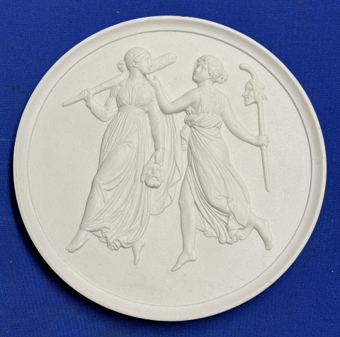 Thorvaldsen platte fra Bing & Grøndahl: “Tragediens og komediens muser’