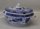 Aluminia Copenhagen FaiencePeacock Oscar Willerup Tureen