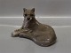 Royal Copenhagen figurine 1482 RC Mountain Lion 11 x 19 cm Peter Herold 1913