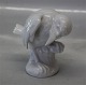 Meissen Hvid 
fugl 8 cm