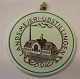 Royal Copenhagen Aluminia Faience Lands Mejeri Udstillingen 8,5 cm plate