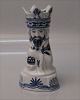 Aluminia Faience one of Three Wise men Tranquebar 3059-1160 Candlestick: Melchior. the Magi 7.5 x 14.5 cm