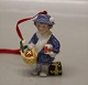 Royal Copenhagen Figurine 2005 RC Girl With Christmas presents 7 cm  figurine ornament 155 Sven Vestergaard (1249155)