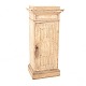 Louis XVI pedestal cabinet, original colors. Denmark circa 1780. H: 110cm. B: 48,5cm. D: 39cm