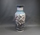 Large chinese floor vase in light blue colors with beautiful decorations from the 1930.5000m2 showroom.