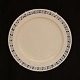 Blue decorated plate, faience. Antvorskov, Denmark, circa 1812-15. D: 32cm