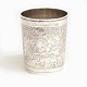 Knud Brandt, Horsens, Denmark. A large mid 18th century silver cup. H: 12cm. W: 270gr