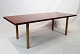Coffee table in teak and oak by Hans J. Wegner and Andreas Tuck, from the 1960s.
