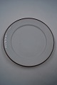 Brown Domino Danish porcelain, dinner plate 25.5cm