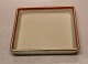 Tureby  Sqaure tray for crudity 13.7 cm Aluminia  Royal Copenhagen Faience Dinneware