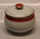Tureby Large sugarbowl with lid 11 x 12 cm Aluminia  Royal Copenhagen Faience Dinneware