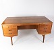 Desk in teak of danish design from the 1960s.5000m2 showroom.