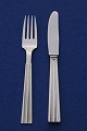 Derby No 7 Danish silver flatware, only luncheon knives 18.5cm