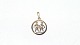 Gemini zodiac sign Charms / Pendant in 8 carat gold
Height 23.98 mm