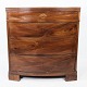 Empire chest of drawers of polished mahogany with four drawers, from around 1820.5000m2 showroom.