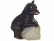 Bing & Grondahl year figurine from 1997Black bear cub.
