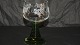 Red wine glass # Clear glass with grape
Height 13.6 cm