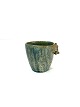 Small ceramic vase with turquoise glaze by Arne Bang. 
5000m2 showroom.
Great condition
