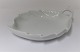 Royal Copenhagen. White half lace. Pickle dish. Model 357. Length 23 cm. (3 
quality).