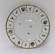 Royal Copenhagen. Henriette. Frokosttallerken. Model 444-8550. Diameter 22,5 cm. 
(1 sortering).