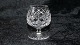 Westminster Cognac glass from Lyngby Glassworks.Height 8.1 cm