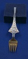 Michelsen Christmas fork 1965 of Danish partial 
gilt sterling silver
