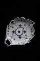 Royal Copenhagen Blue Fluted Half Lace leaf-shaped dish. RC# 1/548. 2.sorting. 22,5x18cm.