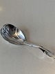 Ornamental Serving Spoon # 21 Georg JensenSterling silverStamp: GJ 1945Length 16.5 cm.