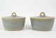 Knabstrup bowls, stoneware, Nødebo, Blue colors, 1970
