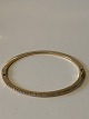 Bracelet 18 carat gold with brilliants
Stamped 750
Length 73.58 mm approx
Height 2.41 mm