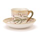 Royal Copenhagen Flora Danica coffee cup 3597. Nice condition. H: 7cm. "Andromeda tetragona L"
