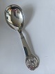 Serving spoon in SilverStamped : 3 towers hand forgedProduced: 1950Length 16.4 cm