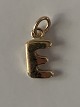 Letter E Charms / Pendant in 14 carat gold
Height 13.49 mm