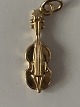 Violin Charms / Vedhæng i 14 karat 
Højde 30,01 mm