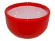 Holmegaard PaletRed bowl 19 cm.