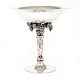 Georg Jensen Grape tazza, sterlingsilver. Designed by Georg Jensen 1918. Made after 1945. #263B. H: 19,1cm. V: 610gr