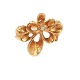 Per Borup Violina 14kt Gold Ring mit einem Brillanten von etwa 0,02ct. Ringgr. 56-57