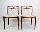 Set of 2 chairs - Model 94 - Johannes Andersen - Rosewood - Chr. Linnebergs Møbelfabrik - 1960