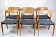 Set of 6 Dining Chairs - Model 75 - Oak - Paper Wicker - Niels O. Møller - J.L 
Møllers Furniture Factory - 1960
Great condition
