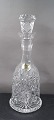 Polonia crystal carafe with original stopper 30cm