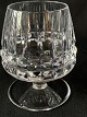 Menu Crystal cognac glass Cristal Nachtmann. 
Height 9.5 cm