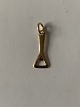 Pendant in 14 carat gold, for bracelet or necklace, stamped 585