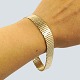 A bracelet of 8k gold, w. 13 mm