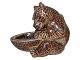 Large Royal Copenhagen figurineBear with jar