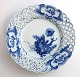 Royal Copenhagen. Blue flower, svejfet openwork. Breakfast plate. Model 636 (1637). Diameter 21 cm. (1 quality)